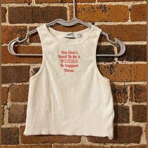 Mayfair “You Don’t Need To Be A Woman To Support Them” limited-edition.